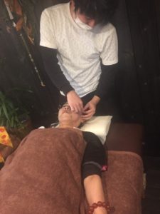 出張美容鍼の体験会